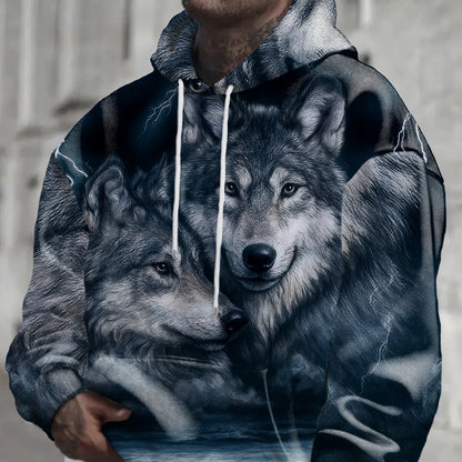 Single Hat Hoodie Made Of Fleece Fabric