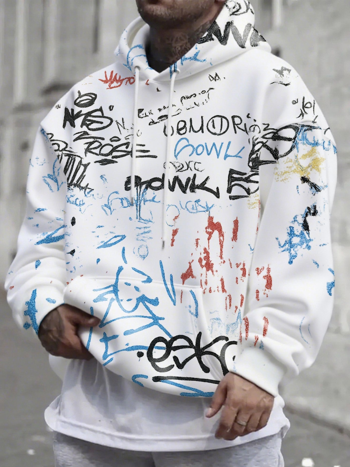 Single Hat Hoodie Made Of Fleece Fabric